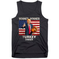 Funny Trump Winner Winner Turkey Dinner Humor Thanksgiving Tank Top