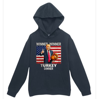 Funny Trump Winner Winner Turkey Dinner Humor Thanksgiving Urban Pullover Hoodie