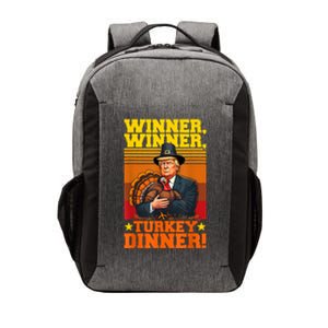 Funny Trump Winner Winner Turkey Dinner Thanksgiving Humor Vector Backpack