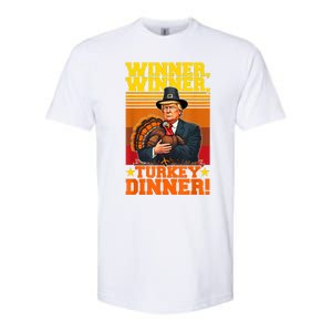 Funny Trump Winner Winner Turkey Dinner Thanksgiving Humor Softstyle CVC T-Shirt