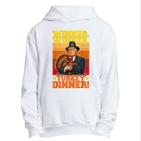 Funny Trump Winner Winner Turkey Dinner Thanksgiving Humor Urban Pullover Hoodie