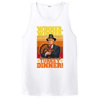 Funny Trump Winner Winner Turkey Dinner Thanksgiving Humor PosiCharge Competitor Tank