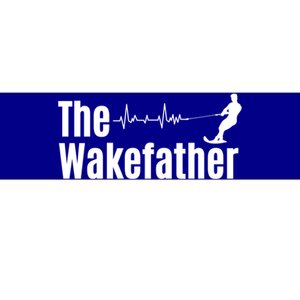 Funny The Wake Father Heartbeat Wakeboard Lover Funny Gift Cool Gift Bumper Sticker