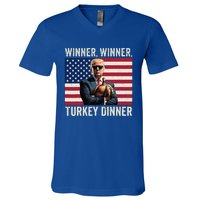 Funny Trump Winner Winner Turkey V-Neck T-Shirt