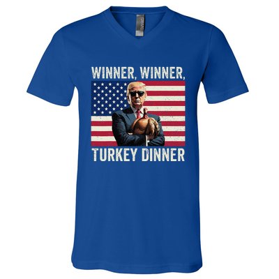 Funny Trump Winner Winner Turkey V-Neck T-Shirt