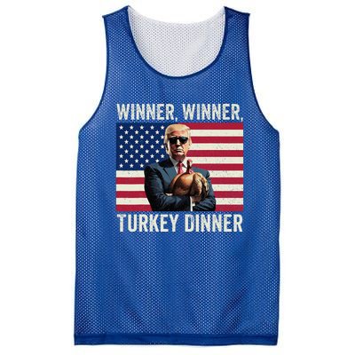 Funny Trump Winner Winner Turkey Mesh Reversible Basketball Jersey Tank