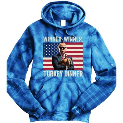 Funny Trump Winner Winner Turkey Tie Dye Hoodie