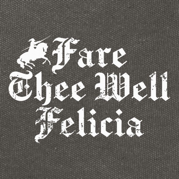 Fare Thee Well Felicia Ren Faire Cotton Canvas Backpack
