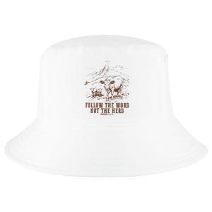 Follow The Word Not The Herd Isaiah 8:11:13castles Cool Comfort Performance Bucket Hat