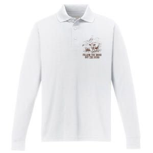 Follow The Word Not The Herd Isaiah 8:11:13castles Performance Long Sleeve Polo