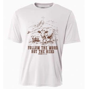 Follow The Word Not The Herd Isaiah 8:11:13castles Cooling Performance Crew T-Shirt