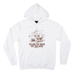 Follow The Word Not The Herd Isaiah 8:11:13castles Hoodie