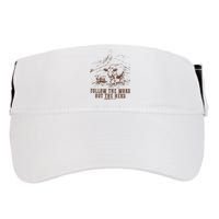 Follow The Word Not The Herd Isaiah 8:11:13castles Adult Drive Performance Visor