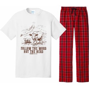 Follow The Word Not The Herd Isaiah 8:11:13castles Pajama Set