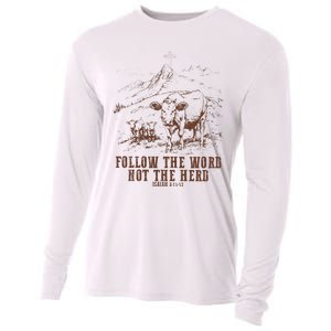 Follow The Word Not The Herd Isaiah 8:11:13castles Cooling Performance Long Sleeve Crew