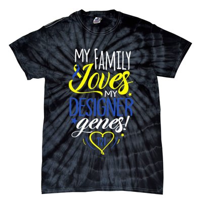 Family T21 World Down Syndrome Awareness Day Tie-Dye T-Shirt