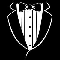 Fake Tuxedo White Long Sleeve Shirt
