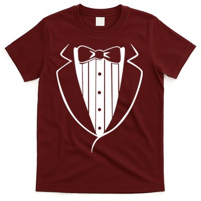 Fake Tuxedo White T-Shirt