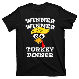 Funny Trump Winner Winner Turkey Dinner Thanksgiving Humor T-Shirt