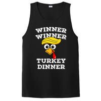 Funny Trump Winner Winner Turkey Dinner Thanksgiving Humor PosiCharge Competitor Tank