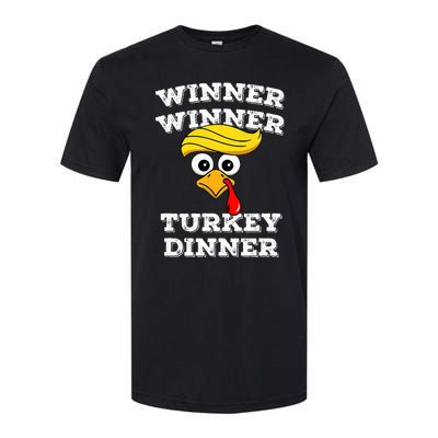 Funny Trump Winner Winner Turkey Dinner Thanksgiving Humor Softstyle® CVC T-Shirt