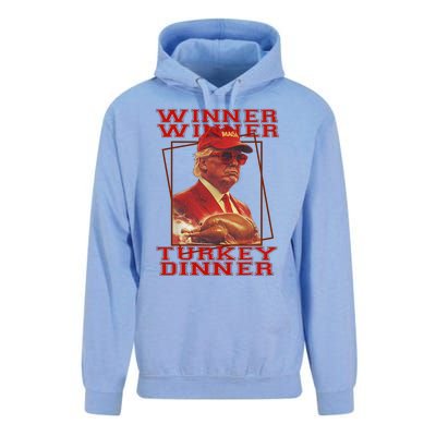 Funny Trump Winner Winner Turkey Dinner Thanksgiving Humor Unisex Surf Hoodie