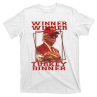 Funny Trump Winner Winner Turkey Dinner Thanksgiving Humor T-Shirt