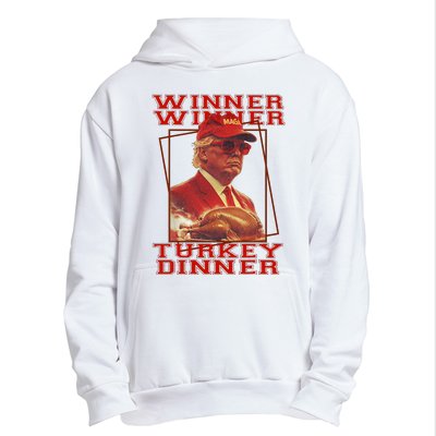 Funny Trump Winner Winner Turkey Dinner Thanksgiving Humor Urban Pullover Hoodie