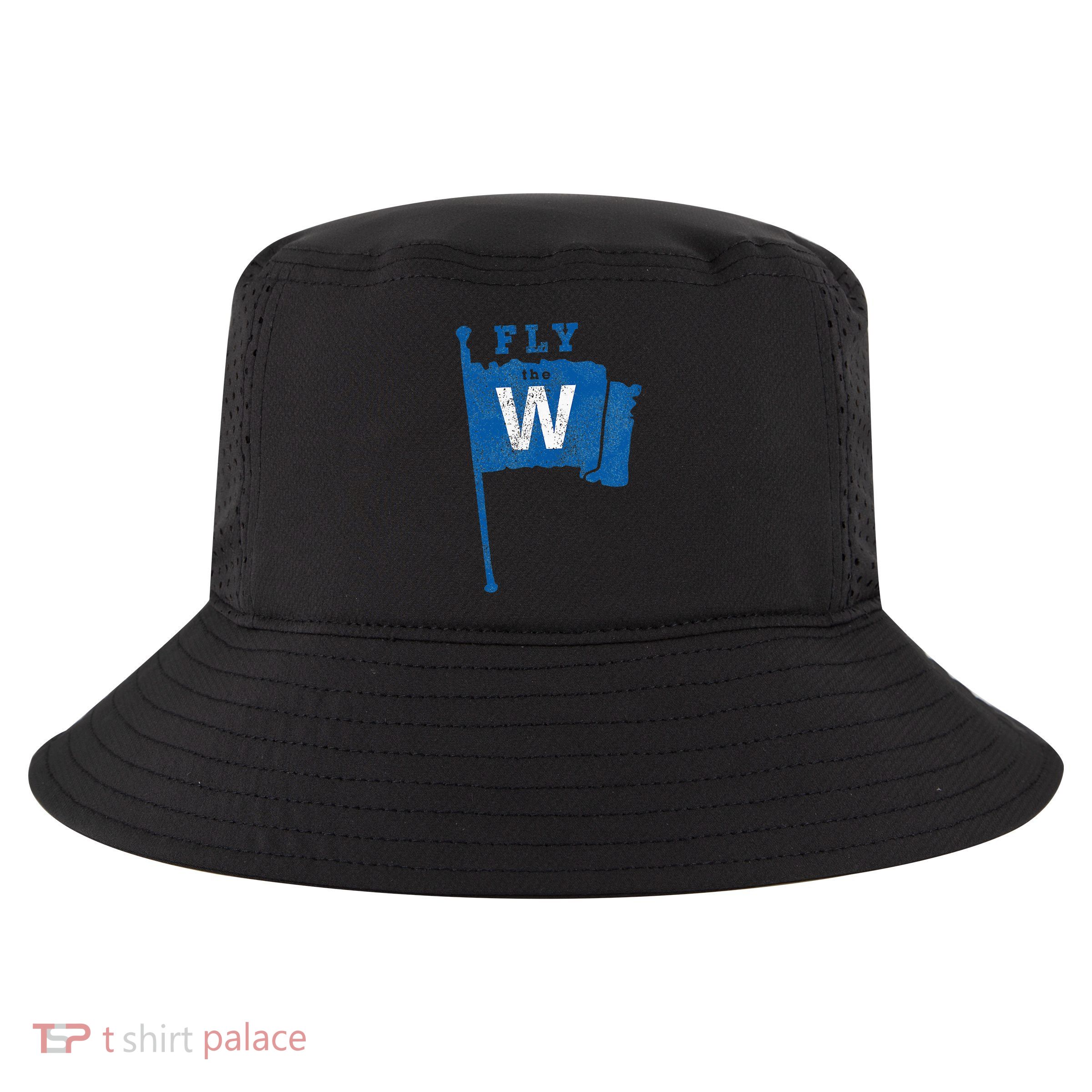 Fly The W Chicago Baseball Winning Flag Cool Comfort Performance Bucket Hat