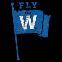 Fly The W Chicago Baseball Winning Flag Cooling Performance Crew T-Shirt