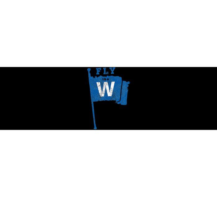 Fly The W Chicago Baseball Winning Flag Bumper Sticker