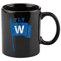 Fly The W Chicago Baseball Winning Flag 11oz C Handle Ceramic Mug