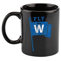 Fly The W Chicago Baseball Winning Flag 11oz C Handle Ceramic Mug