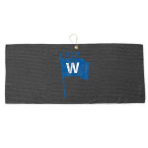 Fly The W Chicago Baseball Winning Flag Large Microfiber Waffle Golf Towel