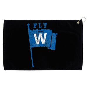 Fly The W Chicago Baseball Winning Flag Grommeted Golf Towel