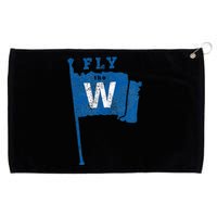 Fly The W Chicago Baseball Winning Flag Grommeted Golf Towel