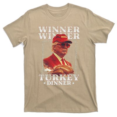 Funny Trump Winner Winner Turkey Dinner Thanksgiving T-Shirt