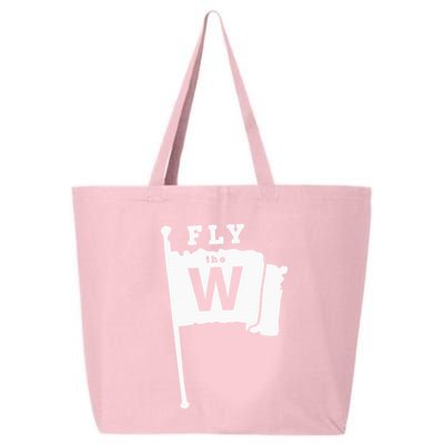Fly The W Chicago Baseball Winning Flag 25L Jumbo Tote