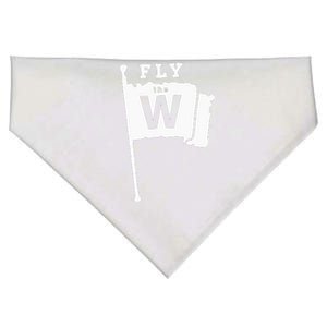 Fly The W Chicago Baseball Winning Flag USA-Made Doggie Bandana