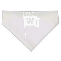 Fly The W Chicago Baseball Winning Flag USA-Made Doggie Bandana