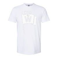 Fly The W Chicago Baseball Winning Flag Softstyle CVC T-Shirt