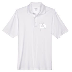 Fly The W Chicago Baseball Winning Flag Men's Origin Performance Pique Polo