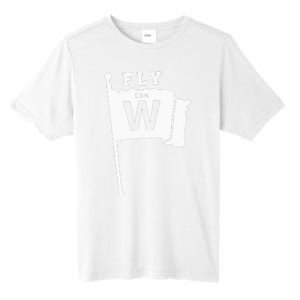 Fly The W Chicago Baseball Winning Flag Tall Fusion ChromaSoft Performance T-Shirt