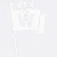 Fly The W Chicago Baseball Winning Flag 11oz C Handle Ceramic Mug