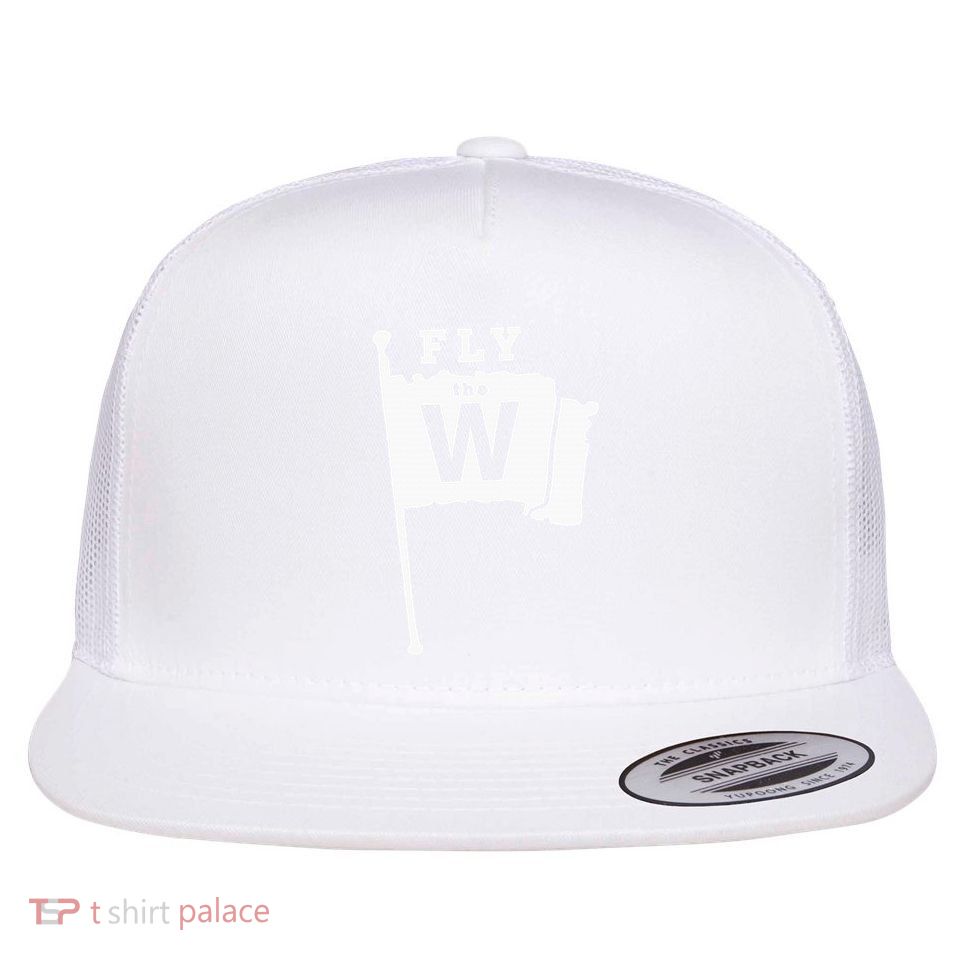 Fly The W Chicago Baseball Winning Flag Flatbill Hat