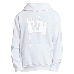 Fly The W Chicago Baseball Winning Flag Urban Pullover Hoodie