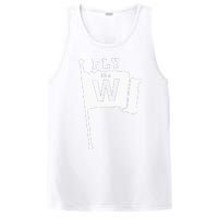 Fly The W Chicago Baseball Winning Flag PosiCharge Competitor Tank