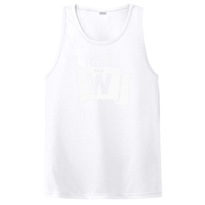 Fly The W Chicago Baseball Winning Flag PosiCharge Competitor Tank