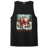 Funny Trump Xmas Santa ILl Be Home For Christmas Costume PosiCharge Competitor Tank