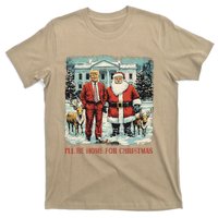 Funny Trump Xmas Santa ILl Be Home For Christmas Costume T-Shirt